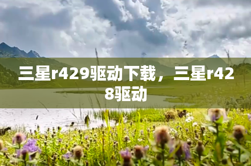 三星r429驱动下载，三星r428驱动