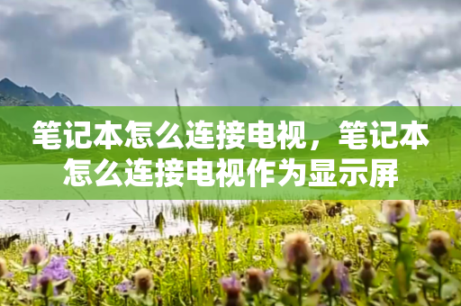 笔记本怎么连接电视，笔记本怎么连接电视作为显示屏