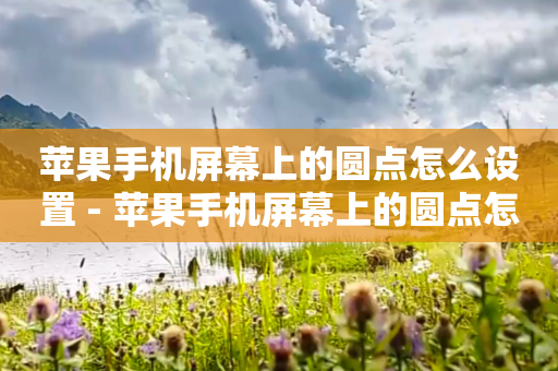 苹果手机屏幕上的圆点怎么设置 - 苹果手机屏幕上的圆点怎么设置出来