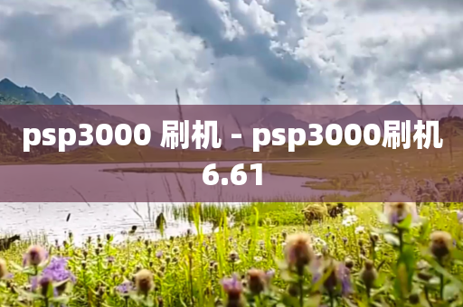 psp3000 刷机 - psp3000刷机6.61
