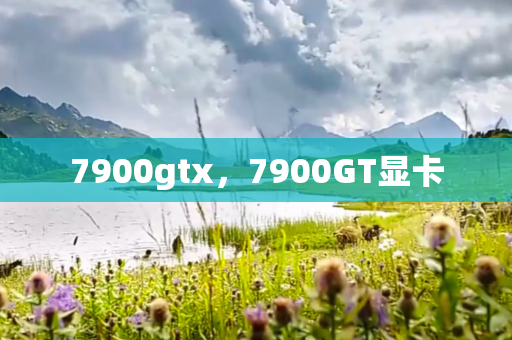 7900gtx，7900GT显卡