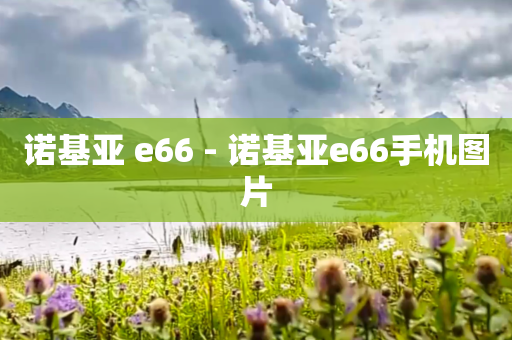 诺基亚 e66 - 诺基亚e66手机图片