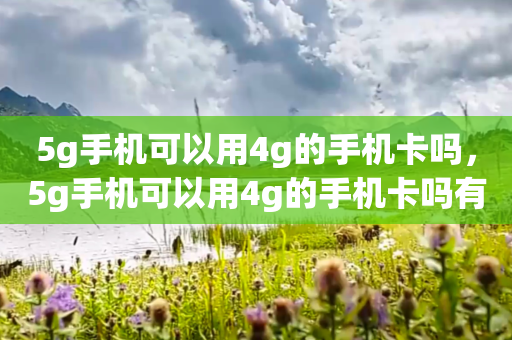 5g手机可以用4g的手机卡吗，5g手机可以用4g的手机卡吗有必要换成5g卡么