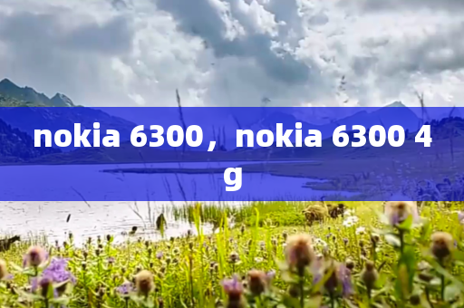 nokia 6300，nokia 6300 4g