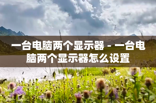一台电脑两个显示器 - 一台电脑两个显示器怎么设置