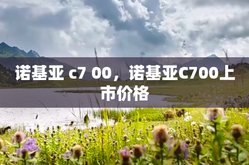 诺基亚 c7 00，诺基亚C700上市价格