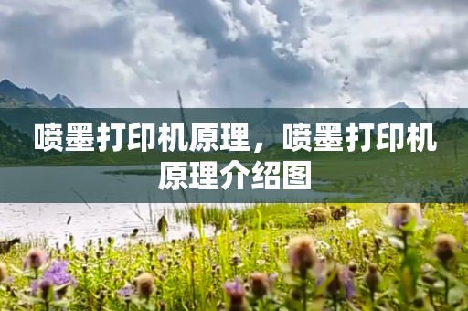 喷墨打印机原理，喷墨打印机原理介绍图