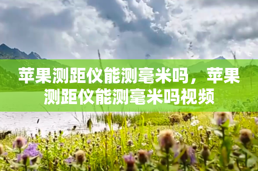 苹果测距仪能测毫米吗，苹果测距仪能测毫米吗视频