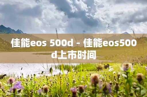 佳能eos 500d - 佳能eos500d上市时间