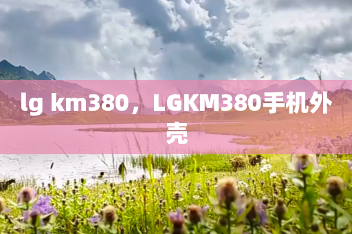 lg km380，LGKM380手机外壳