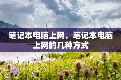 笔记本电脑上网，笔记本电脑上网的几种方式