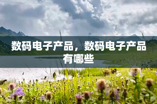 数码电子产品，数码电子产品有哪些