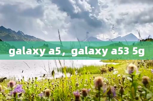 galaxy a5，galaxy a53 5g