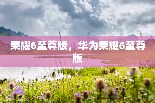 荣耀6至尊版，华为荣耀6至尊版