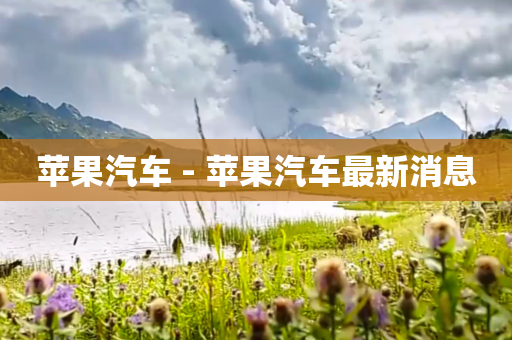 苹果汽车 - 苹果汽车最新消息