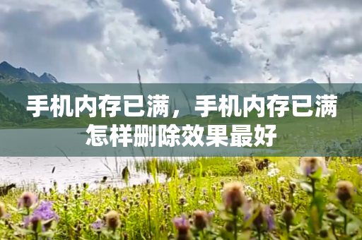 手机内存已满，手机内存已满怎样删除效果最好