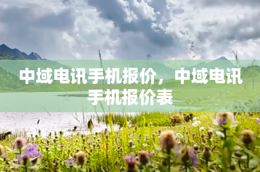 中域电讯手机报价，中域电讯手机报价表