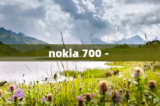 nokia 700 - 
