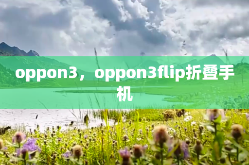 oppon3，oppon3flip折叠手机