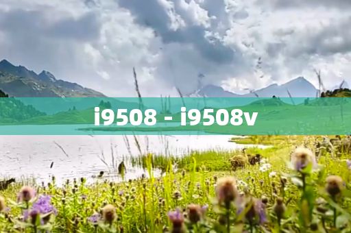 i9508 - i9508v