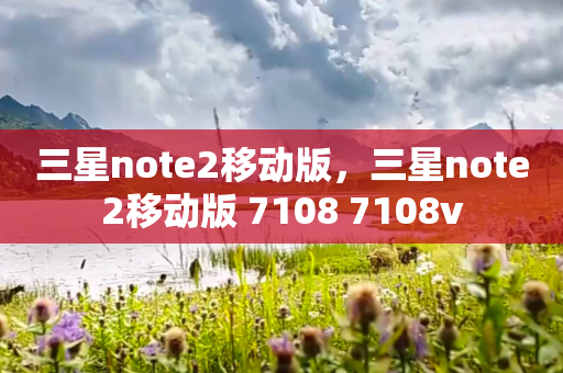 三星note2移动版，三星note2移动版 7108 7108v