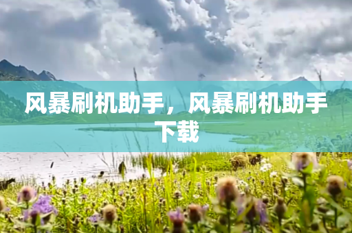 风暴刷机助手，风暴刷机助手下载