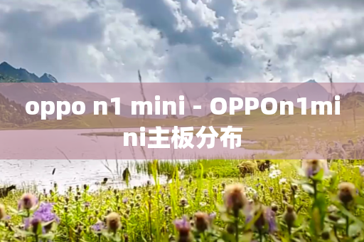 oppo n1 mini - OPPOn1mini主板分布