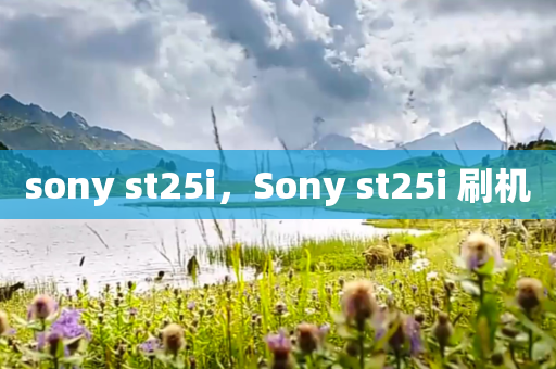 sony st25i，Sony st25i 刷机