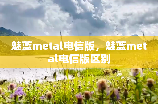 魅蓝metal电信版，魅蓝metal电信版区别